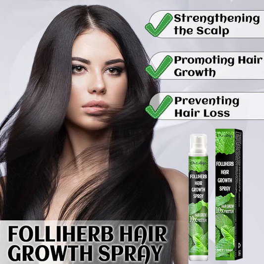 Oveallgo™ Spray pour la croissance des cheveux FolliHerb