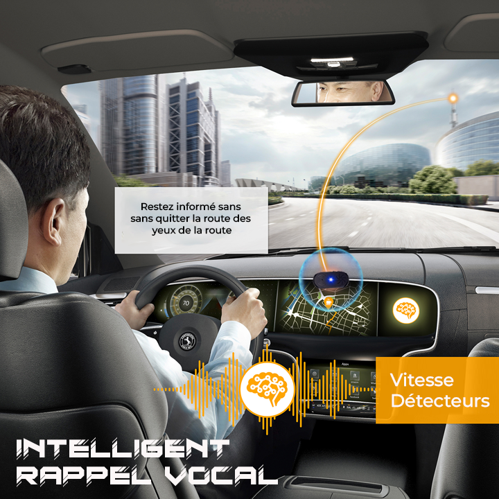iRosesilk™ 5G AI-Techology Dispositif anti-cernes de signal de véhicule