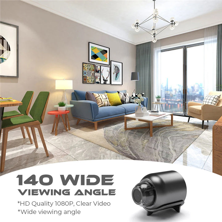 Oveallgo™ Mini caméra WIFI 1080P HD avec vision nocturne