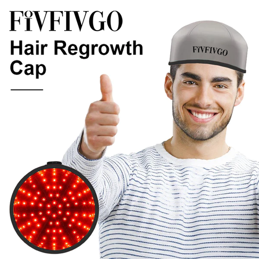 Oveallgo™ Capuchon de thérapie laser mobile pour la repousse des cheveux