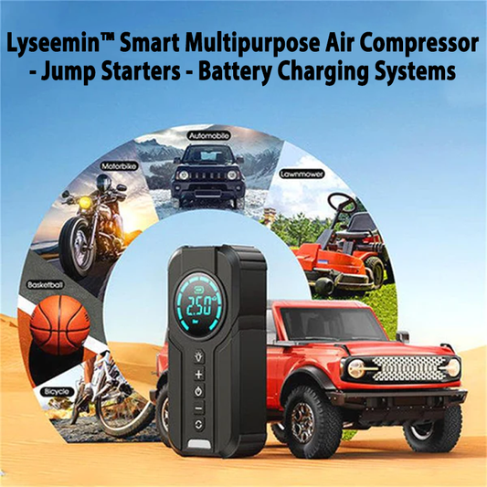 iRosesilk™ Compresseur d'air polyvalent intelligent - Démarreurs - Systèmes de charge de batterie