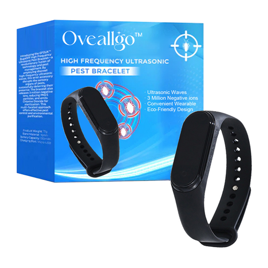 Oveallgo™ Bracelet anti-insectes à ultrasons haute fréquence